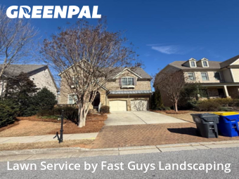 Grass Cutin Marietta,30068,Lawn Cut by Fast Guys Landscaping, work completed in Jan , 2026