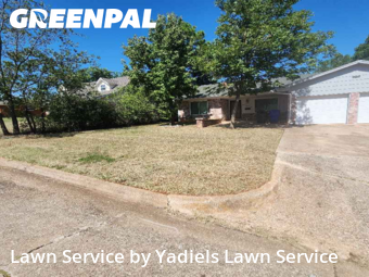 Yard Mowingin Norman,73071,Lawn Cut by Yadiels Lawn Service, work completed in Nov , 2025