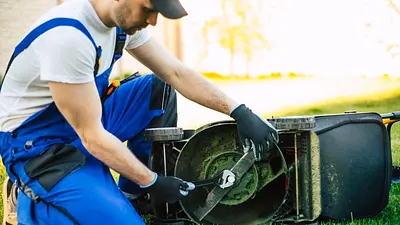 Neutral Ground Mower Repair