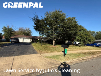 Grass Cutting in Fairfax, 22033, Landscaping Maintenance by Julio’s Cleaning, work completed in Dec , 2025