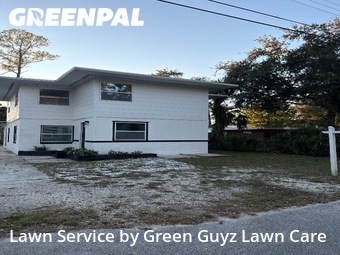 Landscaping Maintenance in Daytona Beach, 32117, Front Yard Mowing by Green Guyz Lawn Care, work completed in Nov , 2025