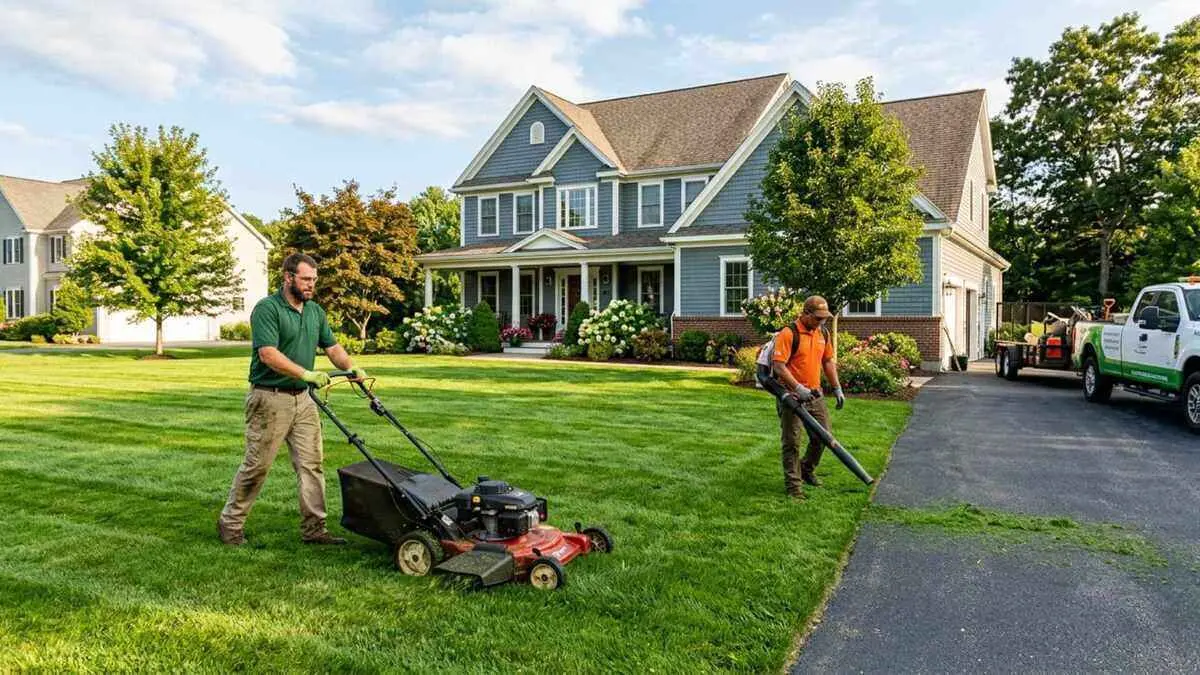 What's the easiest way to schedule one-time seasonal lawn services without a long-term contract? By Greenpal
