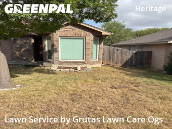 Lawn Carein San Antonio,78245,Lawn Mowing by Grutas Lawn Care Ogs, work completed in Oct , 2025