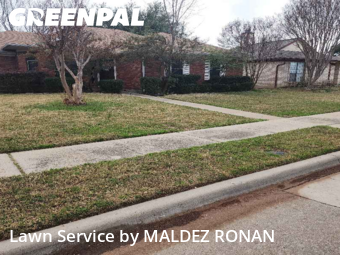 Lawn mowed in Coppell, 75019