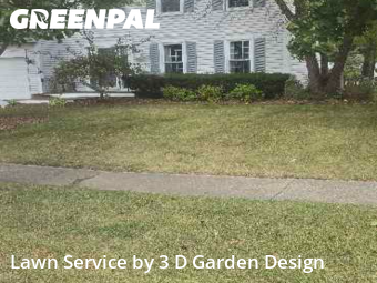 Yard Management in Crystal Lake, 60014, Yard Mowing by 3 D Garden Design, work completed in Nov , 2025