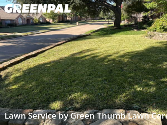 Yard Mowing in Coppell, 75019, Lawn Management by Green Thumb Lawn Care, work completed in Nov , 2025