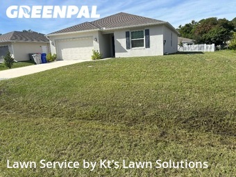 Lawn Mowing in Vero Beach, 32967, Lawn Management by Kt’s Lawn Solutions, work completed in Dec , 2025