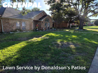 Lawn Carein Wylie,75098,Grass Cut by Donaldson's Patios, work completed in Dec , 2025
