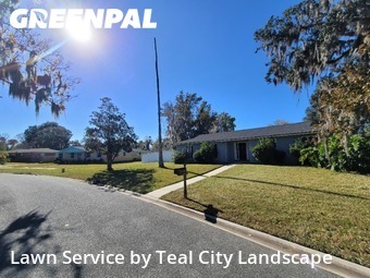Yard Mowingin Orange Park,32073,Lawn Care by Teal City Landscape , work completed in Feb , 2026