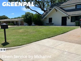 Lawn Cuttingin Hurst,76053,Lawn Service by Mchanni, work completed in Nov , 2025