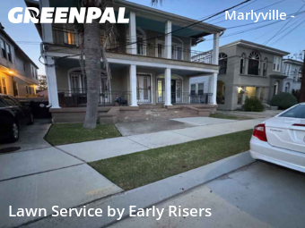 Landscaping In New Orleans,70125,Landscaping Maintenance by Early Risers, work completed in Dec , 2025