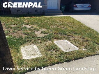 Lawn mowing work completed in Lodi, CA