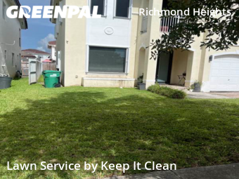 Yard Cutting in Richmond West, 33177, Weed Trimming by Keep It Clean, work completed in Dec , 2025