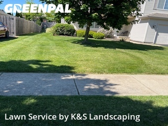 Lawn Carein Joliet,60431,Grass Cutting by K&S Landscaping, work completed in Jun , 2026