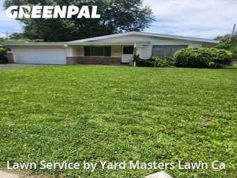 Lawn Cutin St Louis,63136,Lawn Maintenance by Yard Masters Lawn Ca, work completed in Jun , 2026