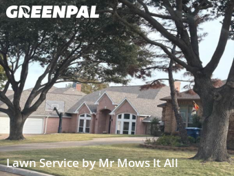 Modern Landscaping In Mc Kinney,75072,Landscaping Installation by Mr Mows It All, work completed in Dec , 2025