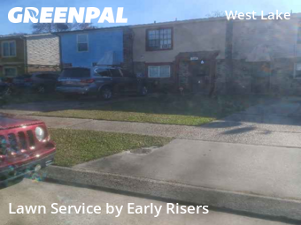 Lawn mowed in New Orleans, 70126