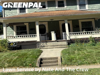 Front Yard Mowing in Cuyahoga Falls, 44221, Front Yard Mowing by Nate And The Crew, work completed in Nov , 2025