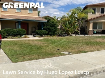 Lawn mowing work completed in Murrieta, CA
