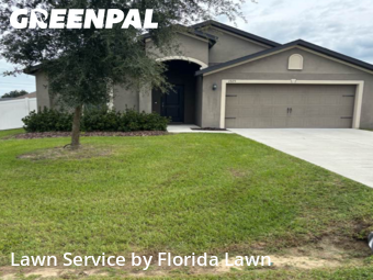 Lawn Services in Poinciana, 34759, Front Yard Mowing by Florida Lawn , work completed in Nov , 2025