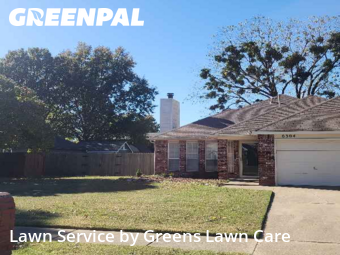 Yard Mowing in Broken Arrow, 74011, Property Maintenance by Greens Lawn Care, work completed in Dec , 2025