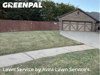 Lawn Mowing Servicein Moore,73160,Yard Cutting by Avila Lawn Service’s, work completed in Dec , 2025