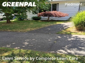 Lawn mowed in Portland, 97217