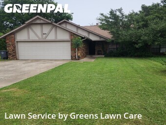 Landscaping Cleanup In Tulsa,74133,Landscape Design by Greens Lawn Care, work completed in Jun , 2026