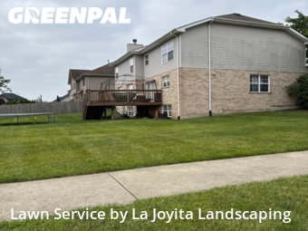 Grass Services in Lockport, 60441, Lawn Care by La Joyita Landscaping, work completed in Aug , 2025