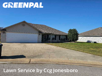 Backyard Mowing in Jonesboro, 72404, Lawn Work by Ccg Jonesboro, work completed in Nov , 2025