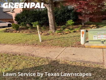 Lawn Services in Allen, 75013, Lawn Mowing by Texas Lawnscapes, work completed in Dec , 2025