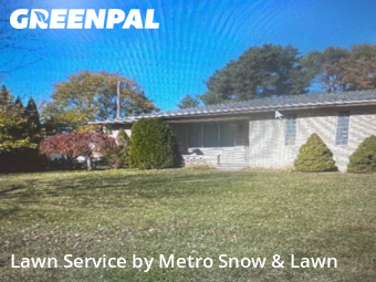 Backyard Mowing in Sterling Heights, 48314, Lawn Cutting by Metro Snow & Lawn, work completed in Nov , 2025