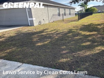 Yard Mowingin Riverview,33579,Grass Cutting by Clean Cutts Lawn , work completed in Dec , 2025