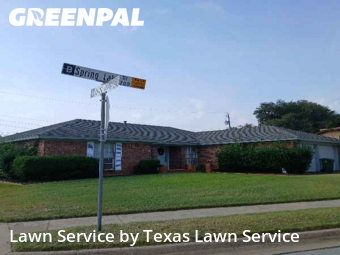 Grass Cuttingin Bedford,76021,Lawn Maintenance by Texas Lawn Service, work completed in Dec , 2025