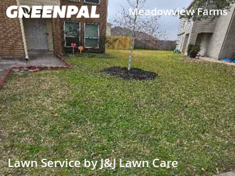 Modern Landscaping In Houston,77073,Landscaping Services by J&J Lawn Care, work completed in Feb , 2026