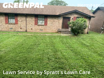 Lawn Maintenancein Hermitage,37076,Lawn Mow by Spratt's Lawn Care, work completed in Dec , 2025