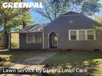 Landscaping Maintenance In Tulsa,74104,Landscaping Installation by Greens Lawn Care, work completed in Nov , 2025