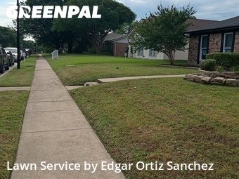 Lawn Maintenancein Garland,75044,Grass Cut by Edgar Ortiz Sanchez, work completed in Jun , 2026