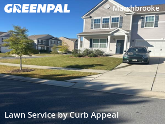 Lawn Mowin Matthews,28105,Lawn Care Service by Curb Appeal, work completed in Nov , 2025