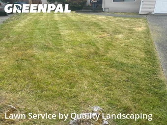 Yard Care in Issaquah, 98027, Front Yard Mowing by Quality Landscaping, work completed in Nov , 2025