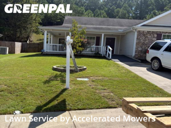 Grass Services in Alabaster, 35007, Lawn Care by Accelerated Mowers , work completed in Nov , 2025