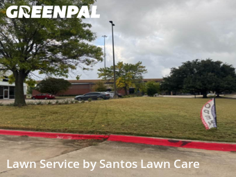 Lawn Mowingin North Richland Hills,76180,Grass Cutting by Santos Lawn Care , work completed in Dec , 2025