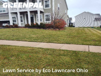 Grass Cutting in Grove City, 43123, Lawn Work by Eco Lawncare Ohio, work completed in Dec , 2025