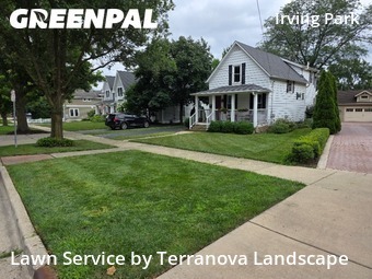 Lawn Cutting in Glen Ellyn, 60137, Property Maintenance by Terranova Landscape, work completed in Oct , 2025