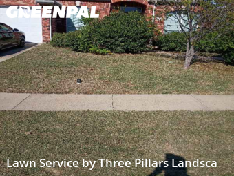 Yard Management in Forney, 75126, Property Maintenance by Three Pillars Landsca, work completed in Dec , 2025