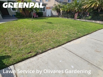 Lawn mowing work completed in Burbank, CA