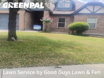 Lawn Cutin Benbrook,76126,Lawn Service by Good Guys Lawn & Fen, work completed in Jun , 2026