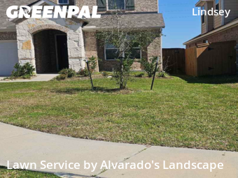Grass Cuttingin Atascocita,77346,Lawn Maintenance by Alvarado's Landscape, work completed in Feb , 2026