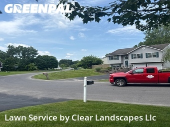 Lawn Cutin Cicero,13039,Lawn Mowing Service by Clear Landscapes Llc, work completed in Jun , 2026