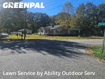 Lawn Mowing Servicein Gastonia,28052,Lawn Maintenance by Ability Outdoor Serv, work completed in Dec , 2025